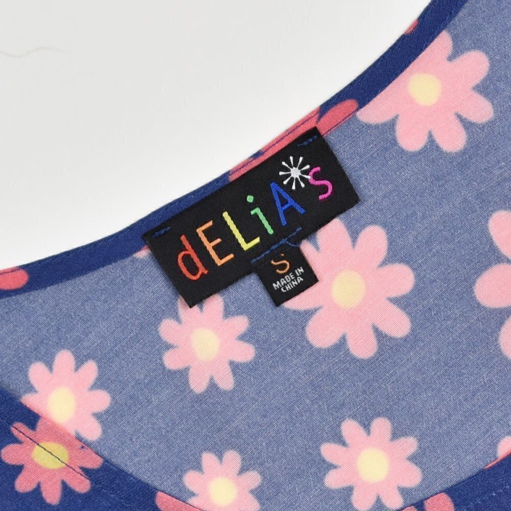 Delia's Dolls Kill Floral Babydoll Dress NEW - S - Picture 5 of 5